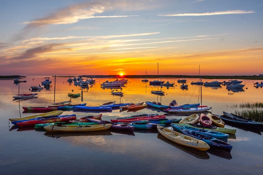 Viewfinder-Pamet-harbor-sunset-by-Nancy-Bloom-Option-B