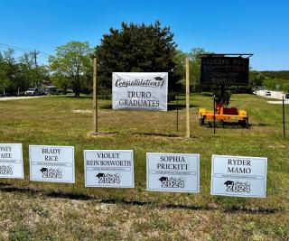 Truro Graduate Signs